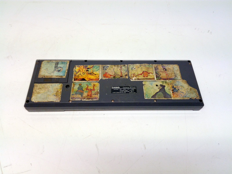 piano teclado electrico sintetizador casio pt87 plastico 3.4x40.5x14 1u